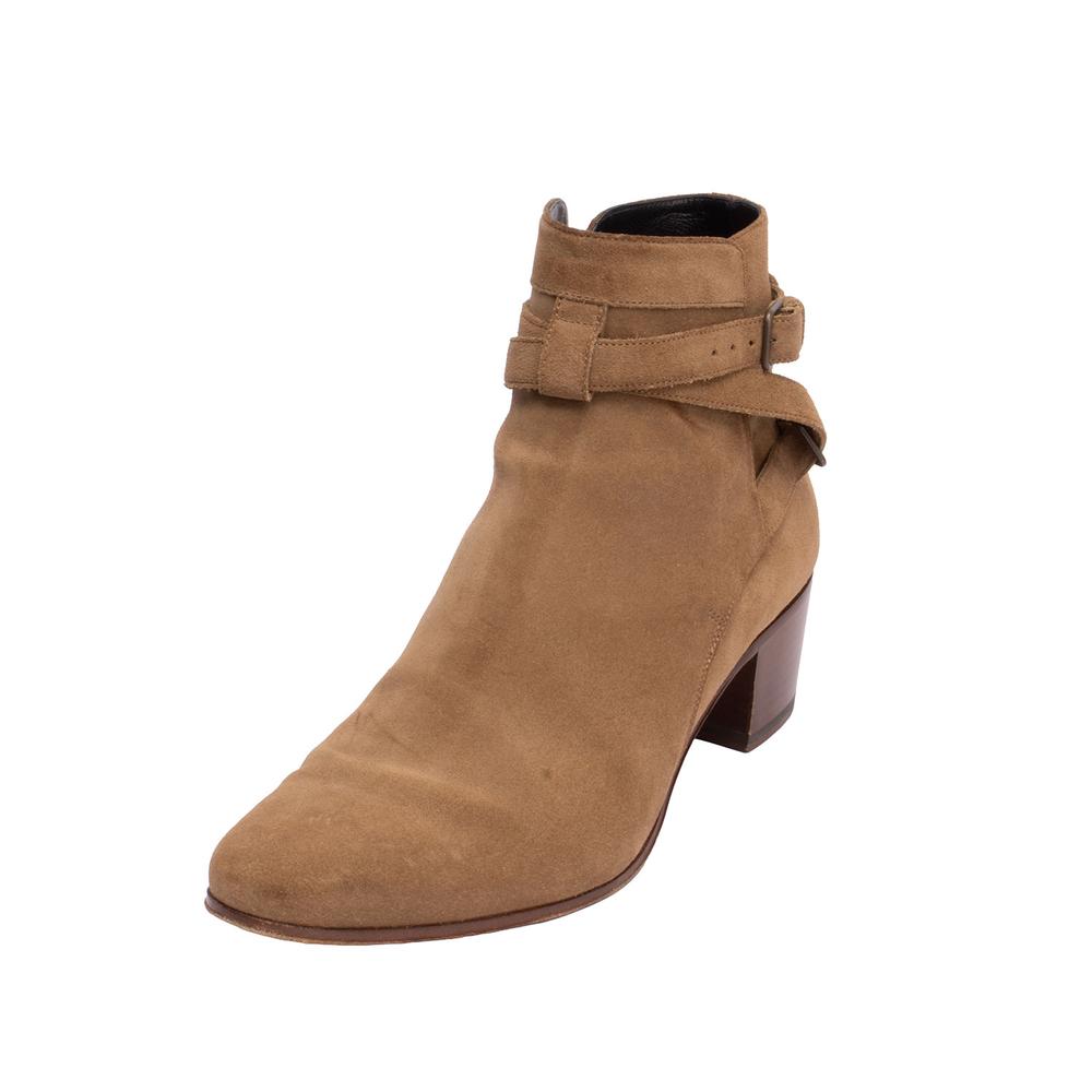 Saint Laurent Brown Size 39 Suede Boots