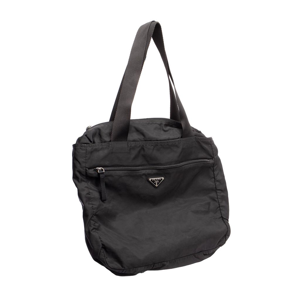 Prada Nylon Black Tote
