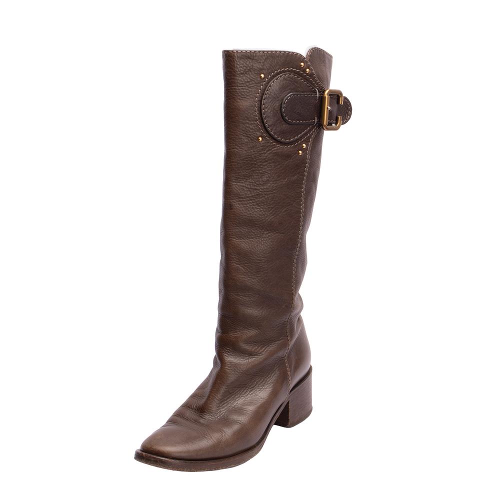 Chloe Size 38.5 Brown Boots