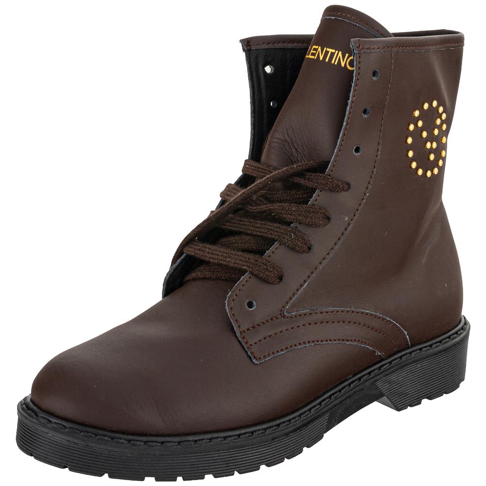 Mario Valentino Size 7 Brown Combat Boots