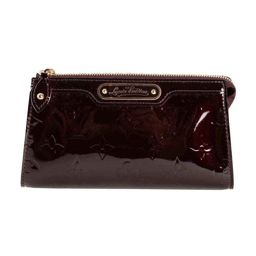 Louis Vuitton Burgundy Vernis Pouch