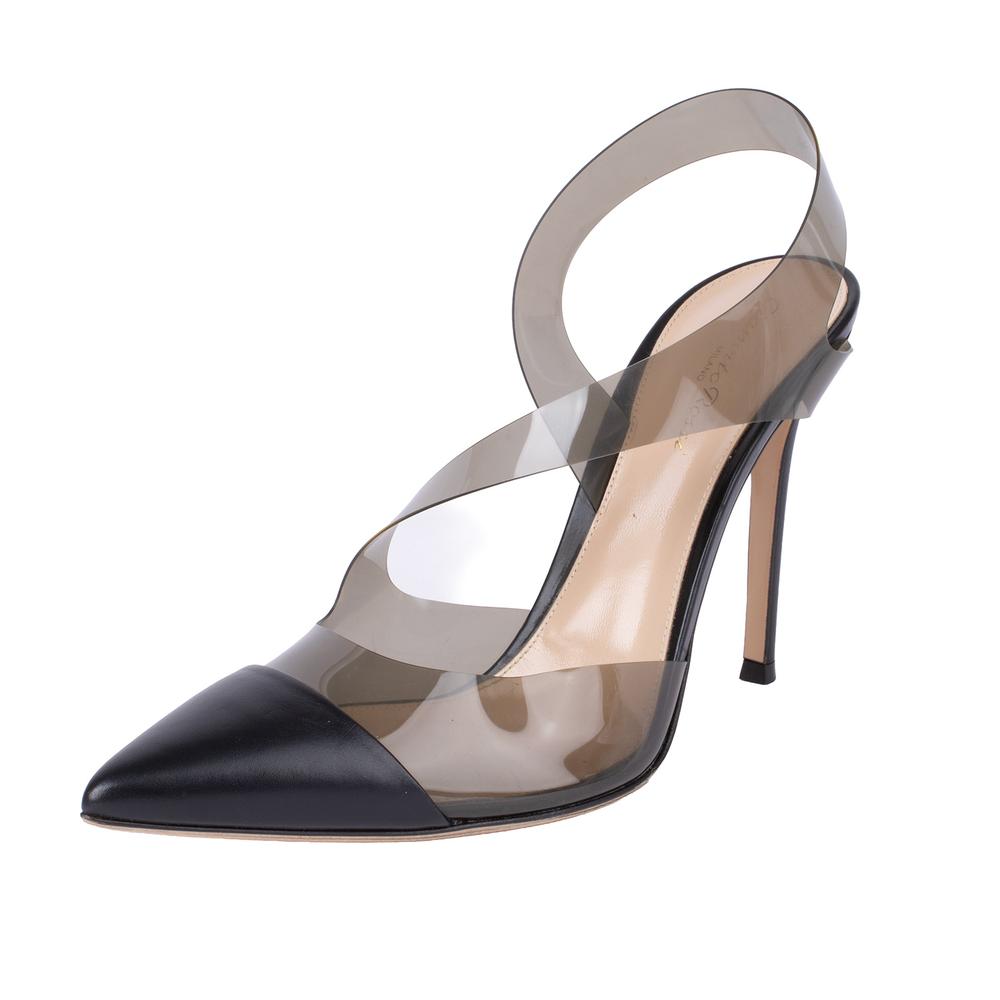 Gianvito Rossi Size 10.5 Black Heels