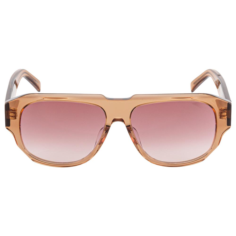 Givenchy Clear Orange Sunglasses