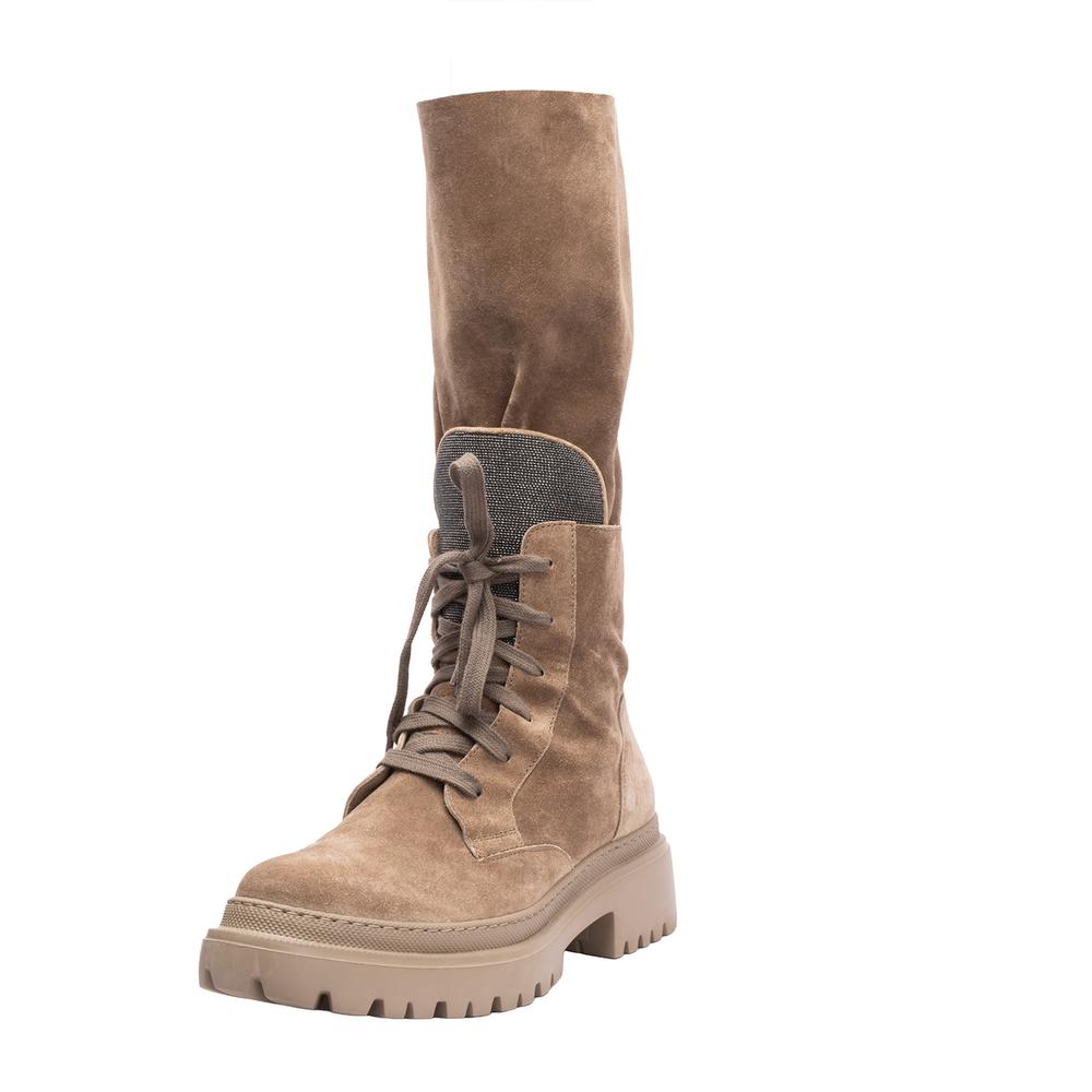 Brunello Cucinelli Size 39.5 Brown Boots