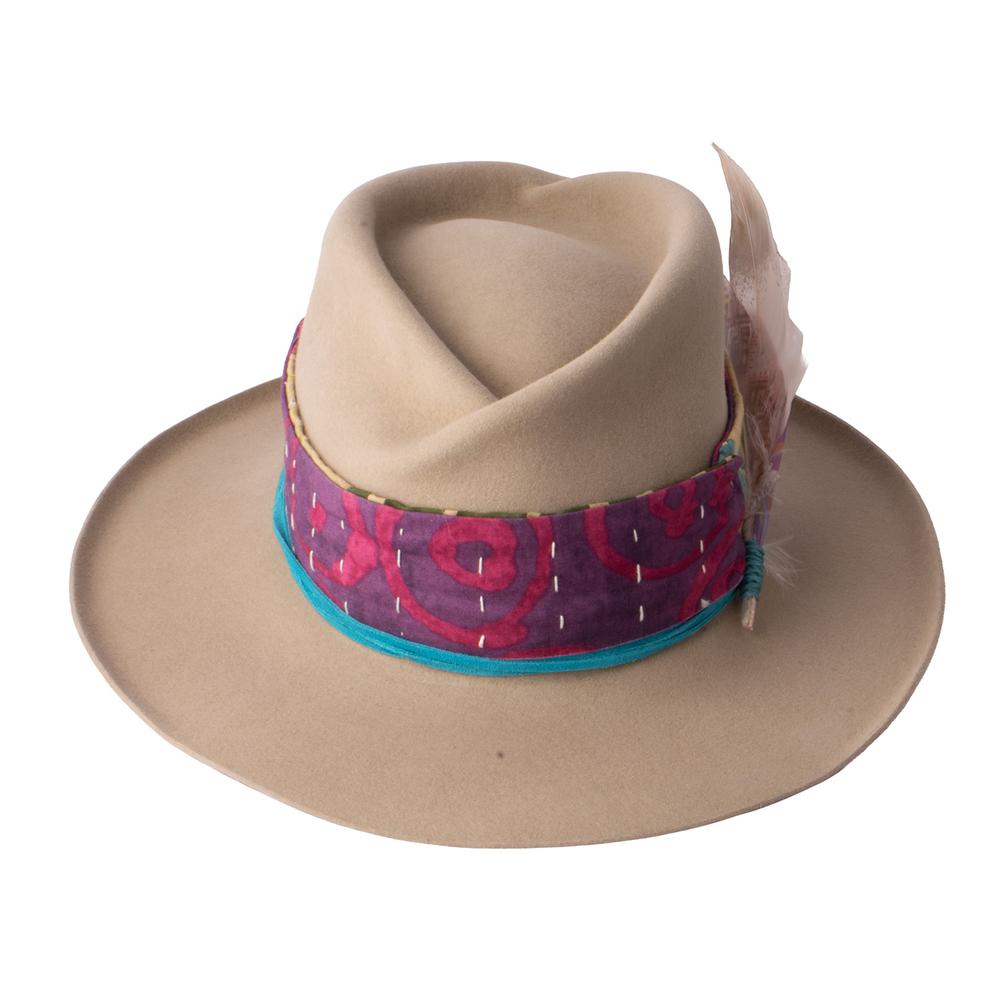 Reverent Tan Felt Hat
