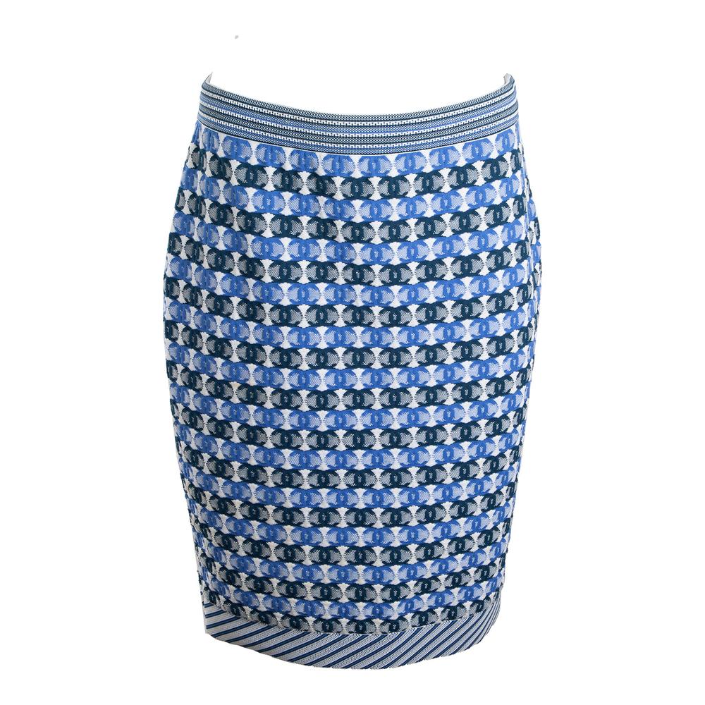 Chanel Size 40 2019 Blue Skirt