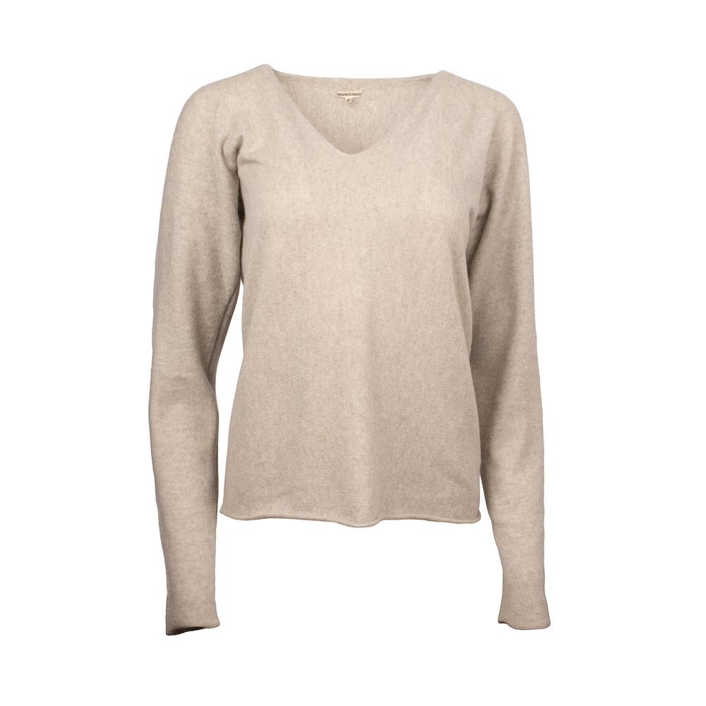 Hermes Size Large Cashmere Grey Sweater