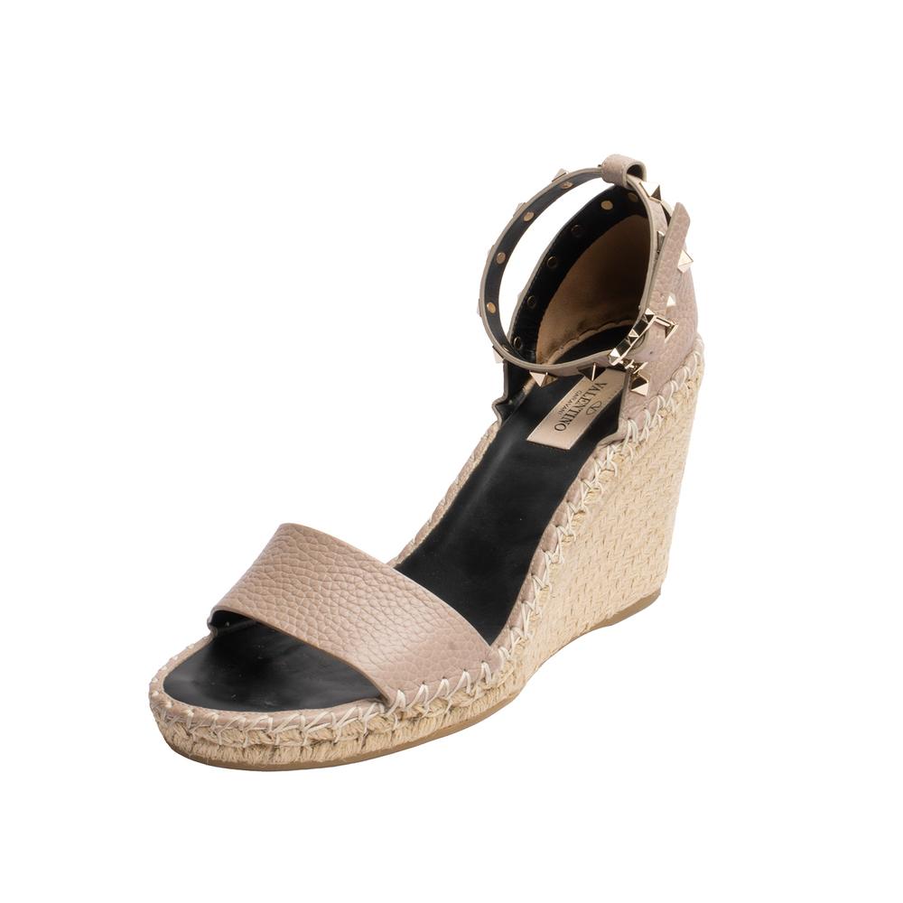 Valentino Size 40 Pink Espadrilles