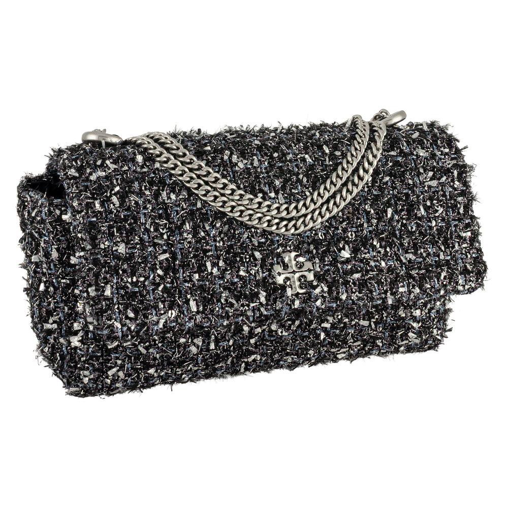 Tory Burch Black Tweed Crossbody