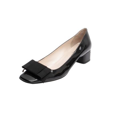 Emilio Pucci Size 38.5 Vintage Black Heels