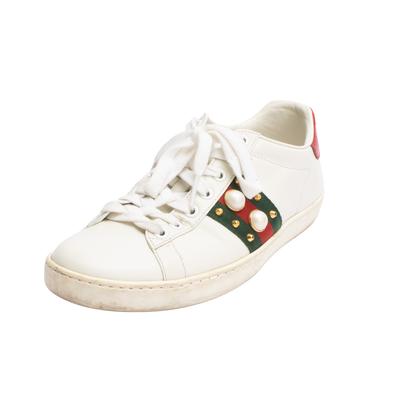 Gucci Size 36 White Sneakers