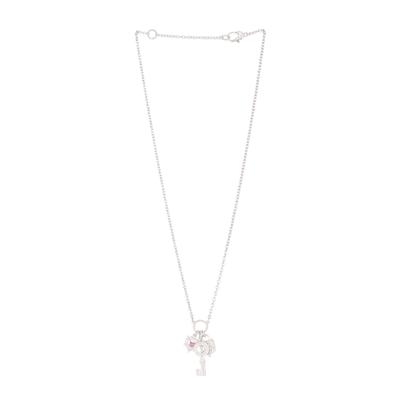 Judith Ripka Key Heart Necklace