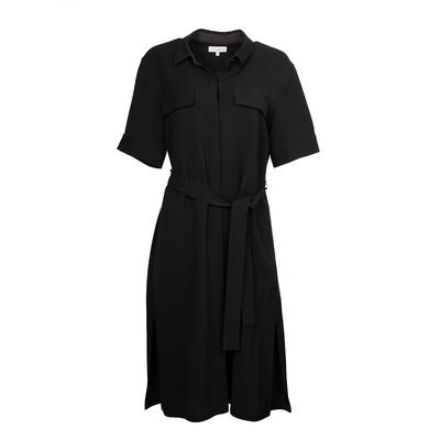  Lafayette 148 XL Black Dress