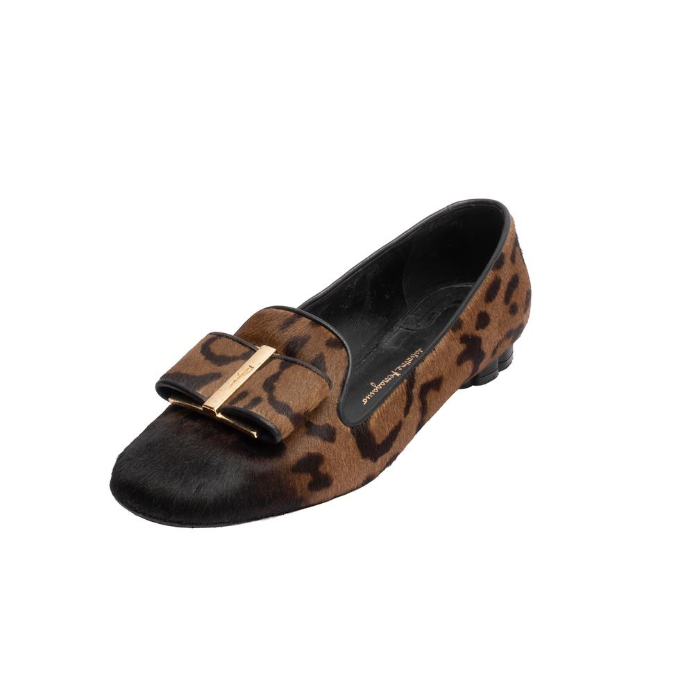 Salvatore Ferragamo Size 5.5 Leopard Shoes