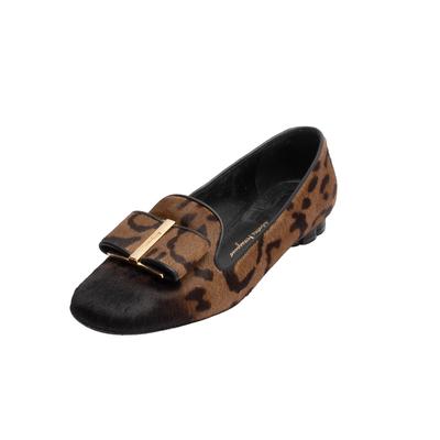 Salvatore Ferragamo Size 5.5 Leopard Shoes