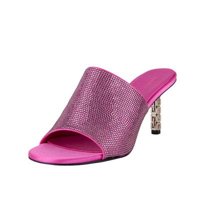 Givenchy Size 38 Pink Rhinestone Heels