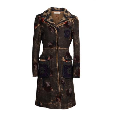 Prada Size 44 Wool Coat