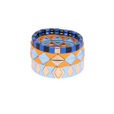 Roxanne Assoulin Enamel Bracelet Set