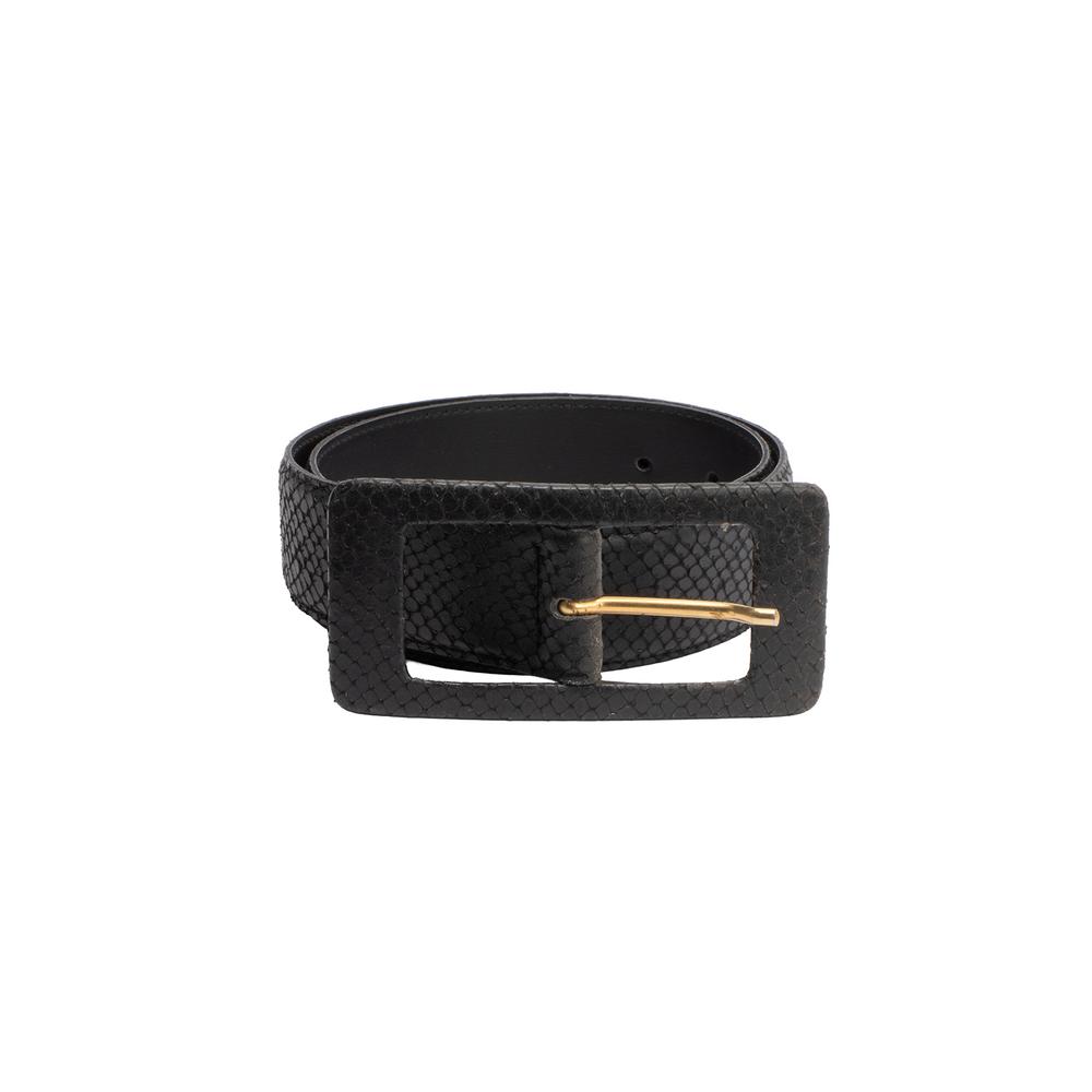 Max Mara Snakeskin Belt