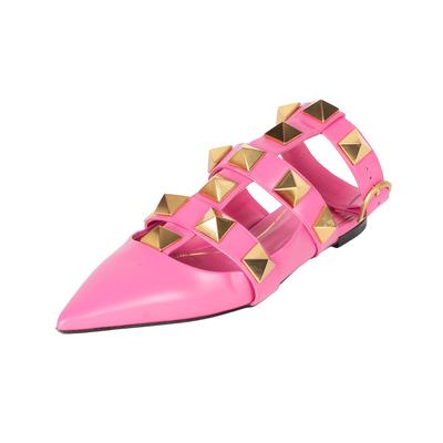 Valentino Roman Stud Size 37.5  Ballerina Flats