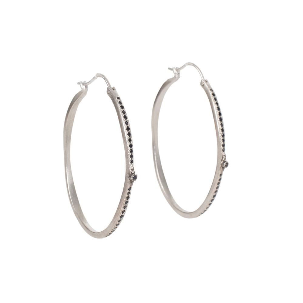 Armenta Collection Oval Hoop Earrings