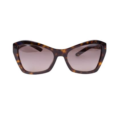 Prada Geometric Tortoiseshell Sunglasses