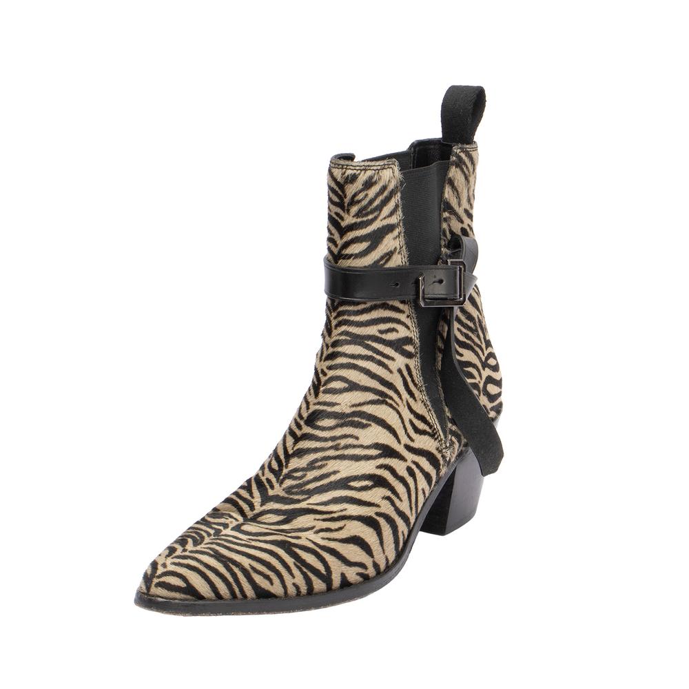 Zadig + Voltaire Size 39 Zebra Boots