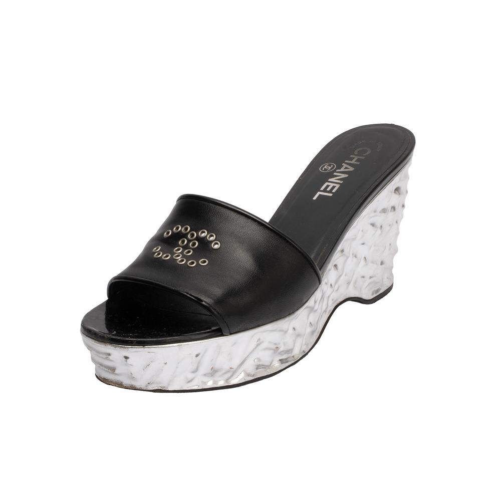 Chanel Size 38 Wedges