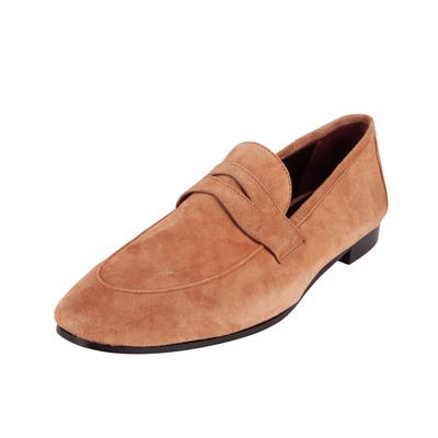 Bougeotte Size 42 Brown Suede Shoes