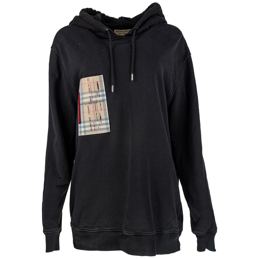 Burberry Size Small Black Hoodie