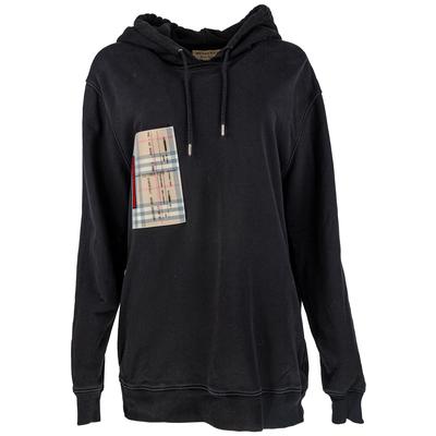 Burberry Size Small Black Hoodie