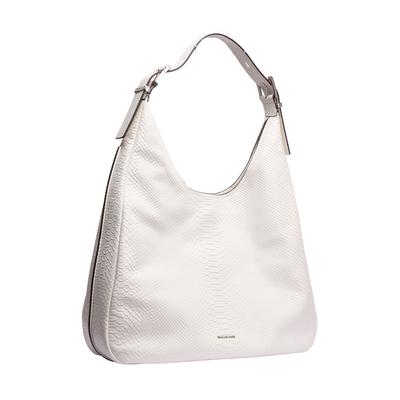 Michael Kors White Snakeskin Tote