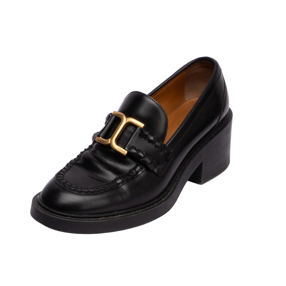 Chloe Size 37.5 Black Heels
