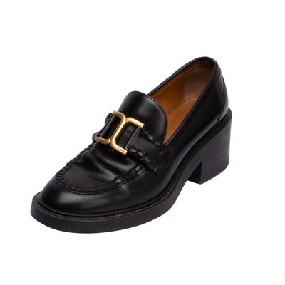 Chloe Size 37.5 Black Heels