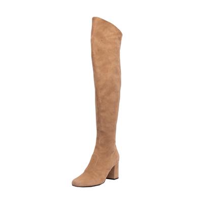 Saint Laurent Tan Size 38.5 Suede Boots