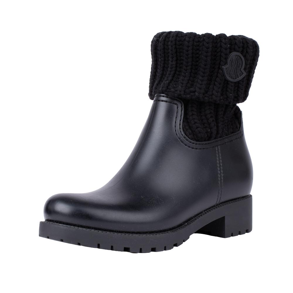 Moncler Size 36 Black Boots