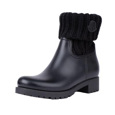 Moncler Size 36 Black Boots