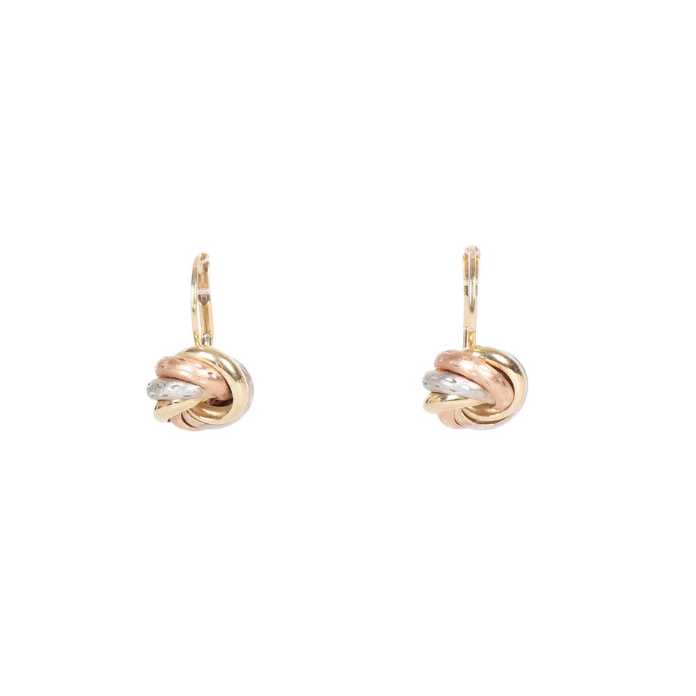 14k Love Knot Earrings