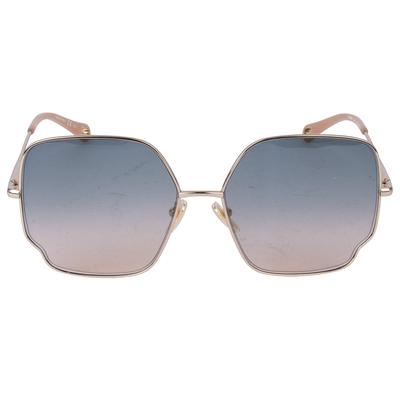 Chloe Gold Wire Frame Sunglasses