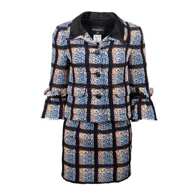 Chanel 09' Size 42 Tweed Set