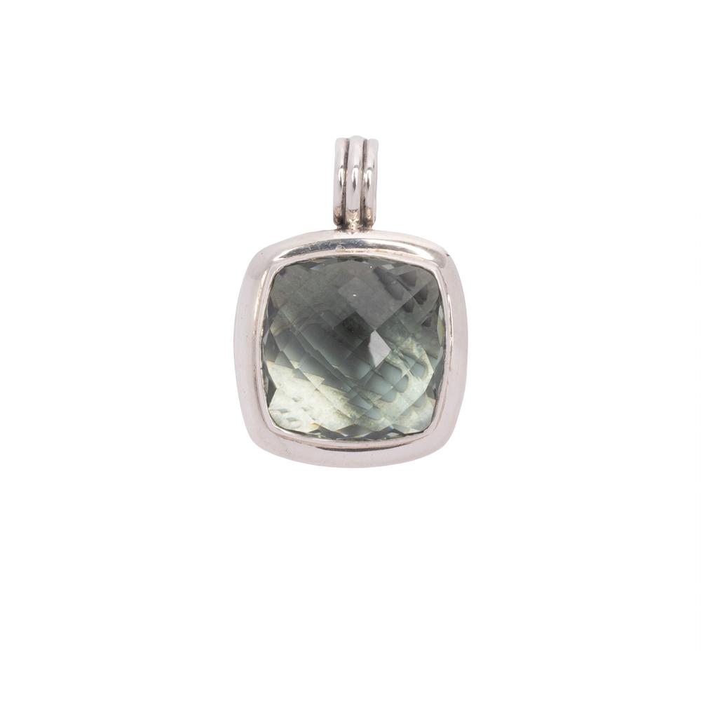 David Yurman Green Prasolite Albion Pendant