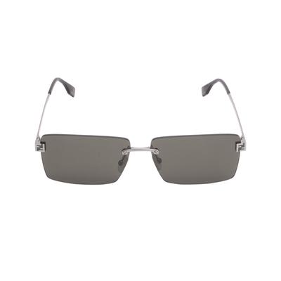Fendi Black And Silver Sunglasses