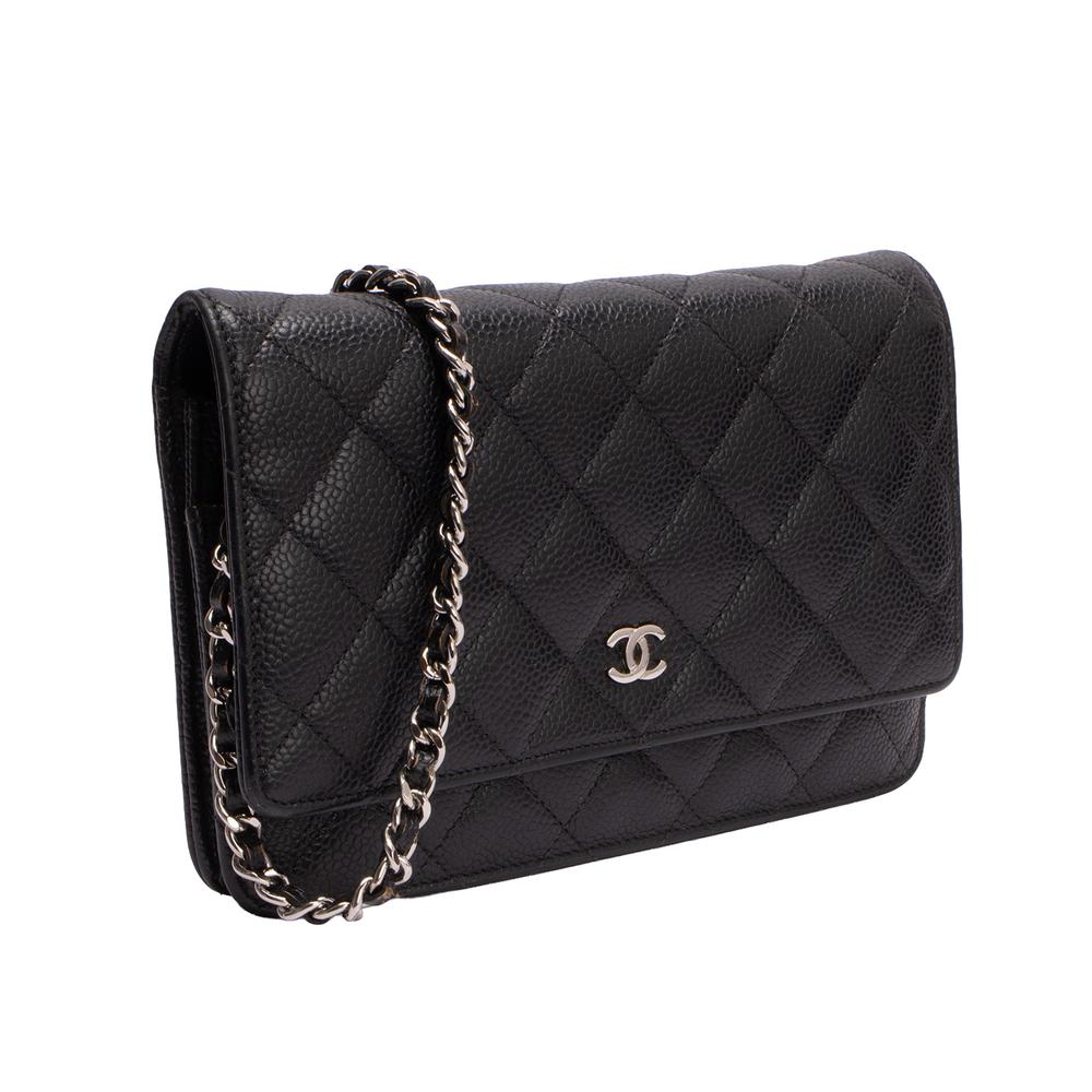 Chanel Black Quilted Crossbody Bag