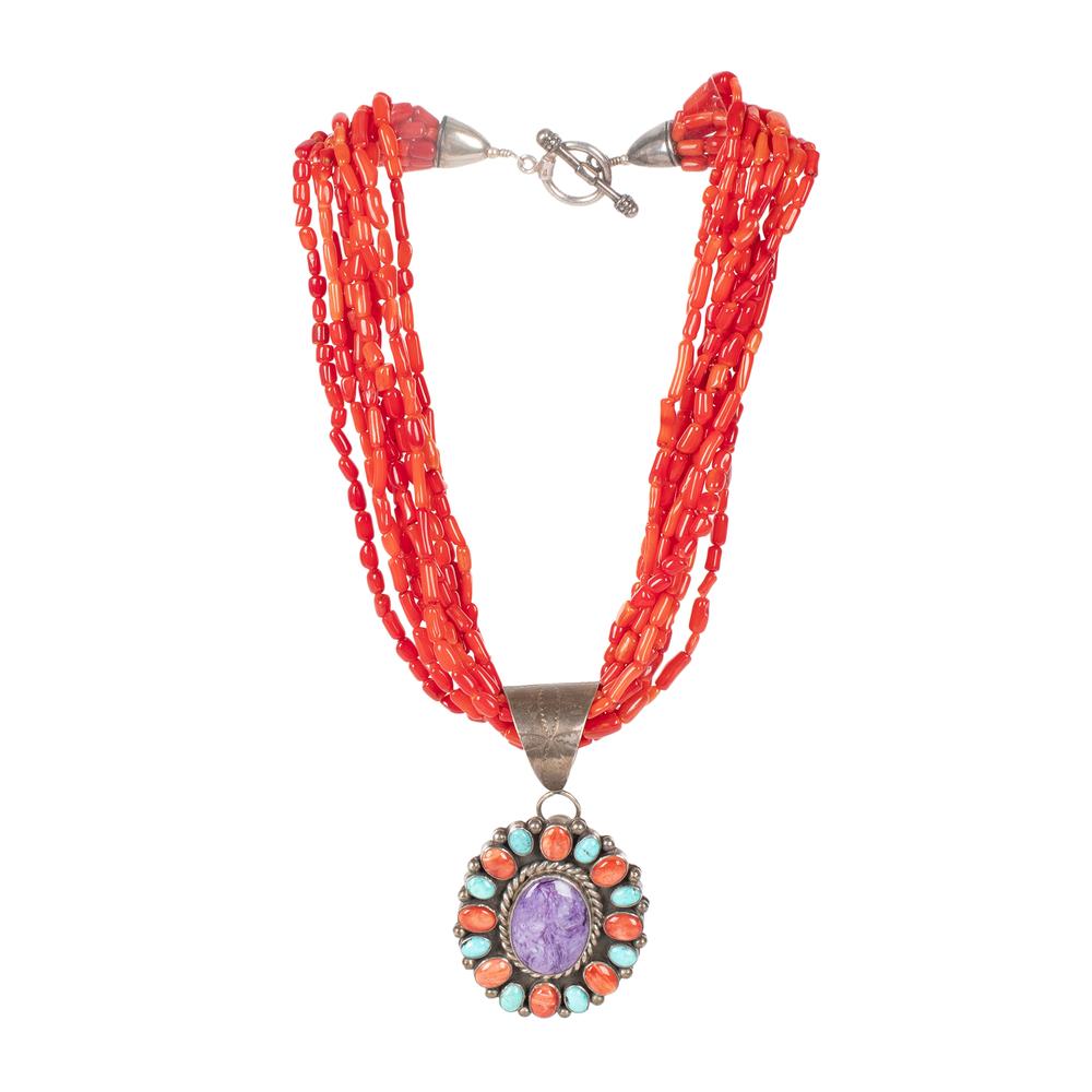 Tonya J Rafael Multi- Strand Southwest Necklace
