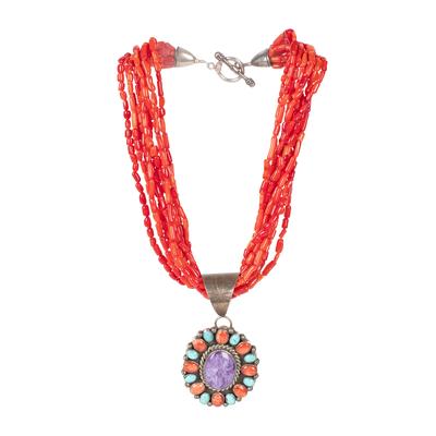 Tonya J Rafael Multi-Strand Southwest Necklace