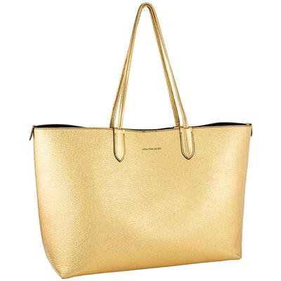 Alexander McQueen Gold Tote Bag