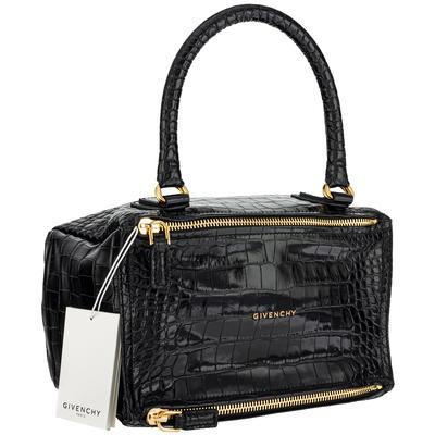 Givenchy Black Patent Pandora Handbag