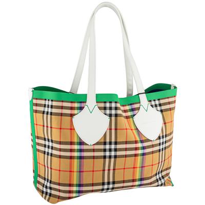 Burberry Multicolor Canvas Tote Bag