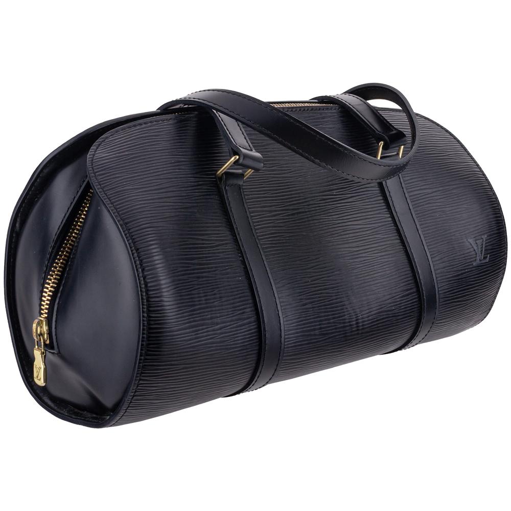 Louis Vuitton Black Epi Leather Handbag