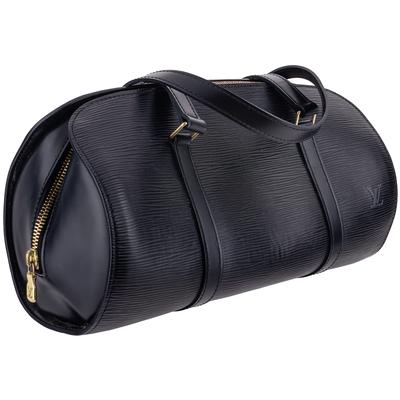 Louis Vuitton Black Epi Leather Handbag